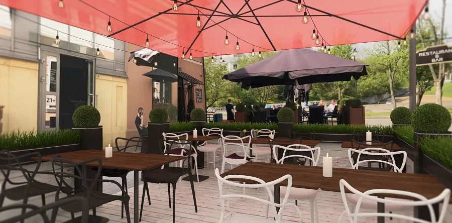 Летняя терраса • Grimerka